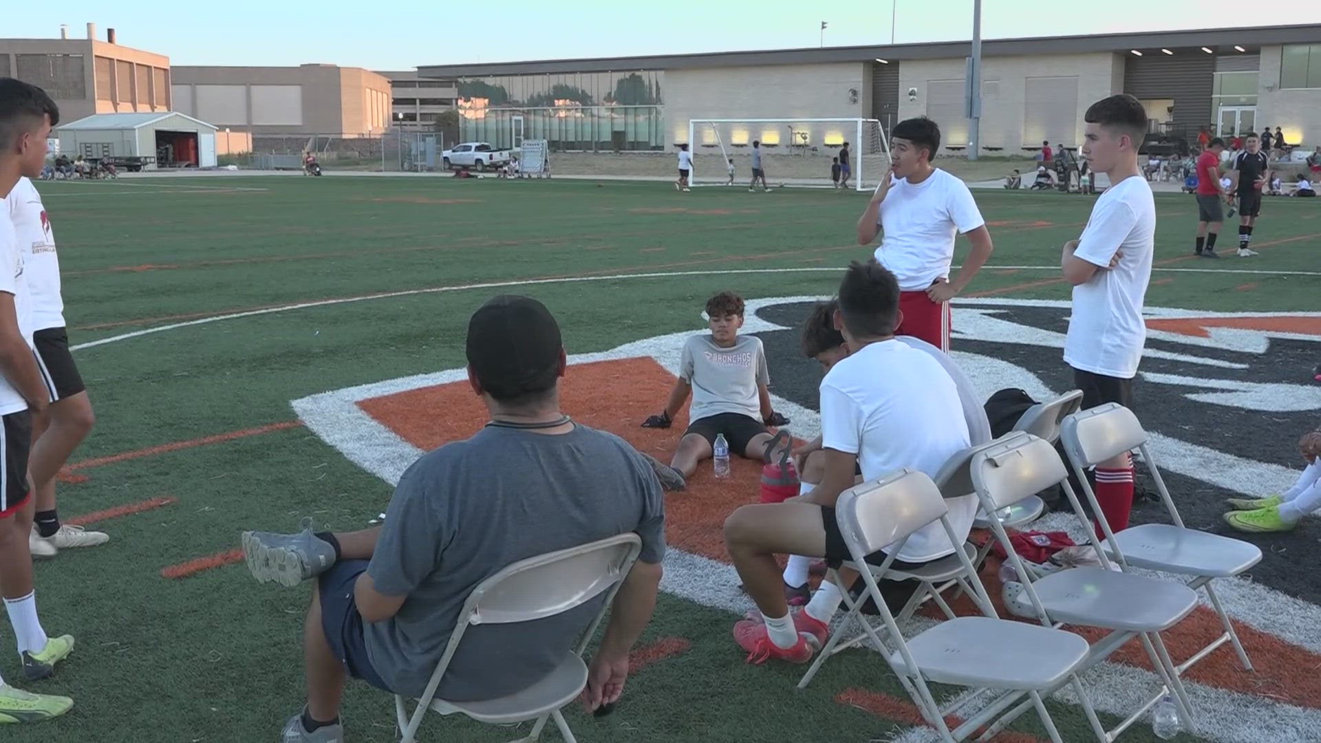 This tournament gives local soccer teams the chance to play together before the season starts back up in the winter.