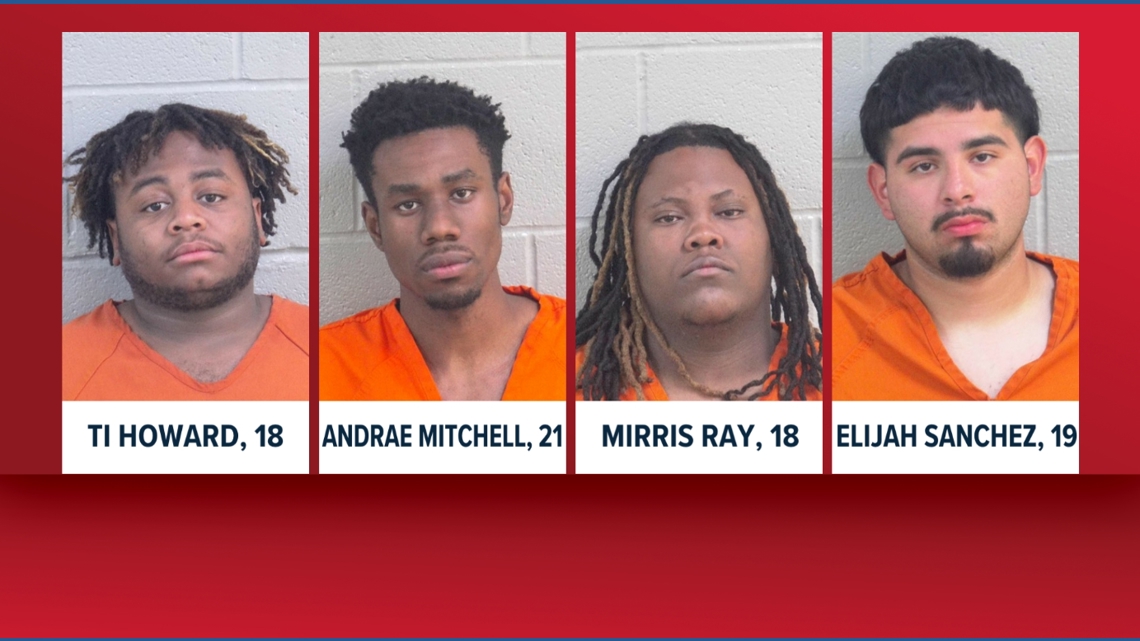 Six young suspects arrested by Midland authorities following warrants tied to robbery of business