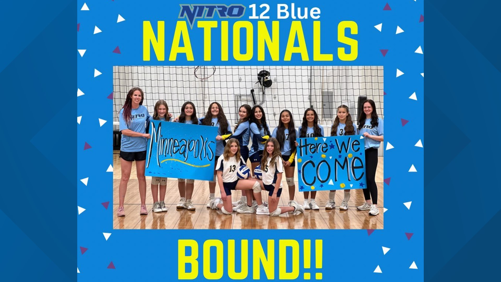 Nitro volleyball team heading to Nationals