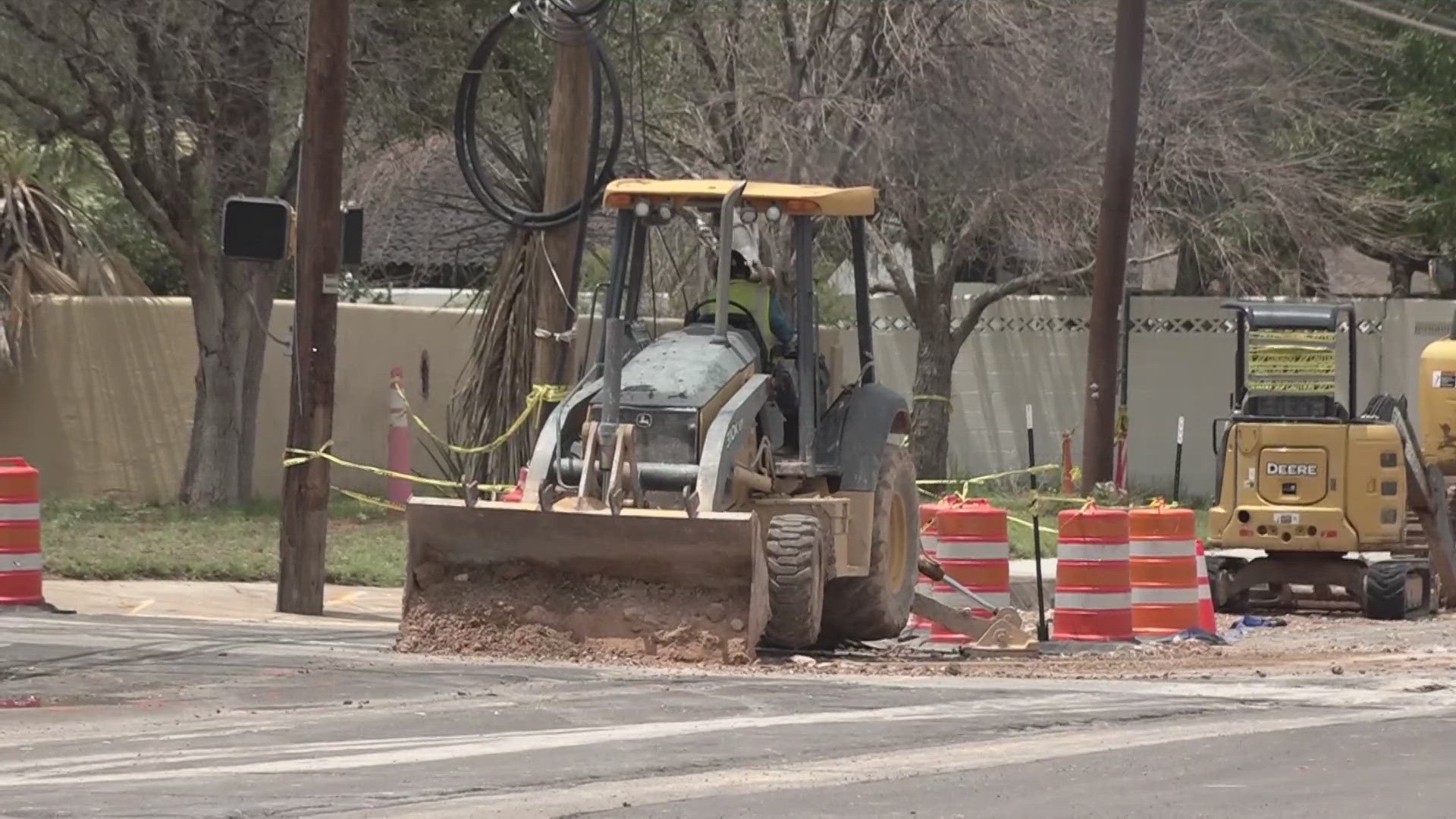 The Midland intersection closure is a continuation of the Road Bond project.