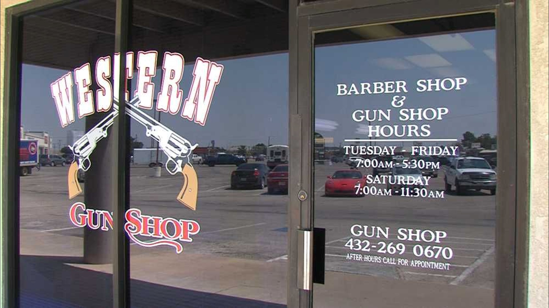 Business Owner in Midland Opens Gun Shop Inside of a Barber Shop