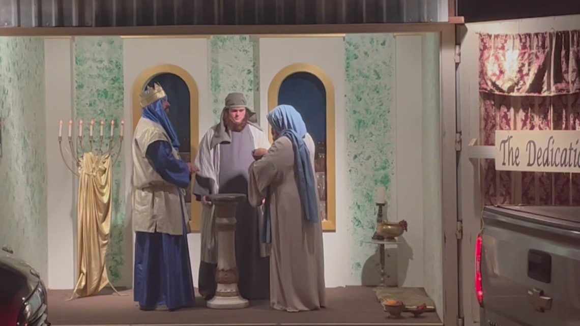 Drive Thru Nativity in Big Spring, hosted by Naz Family Church, spreads the meaning of Christmas - Vimarsana News