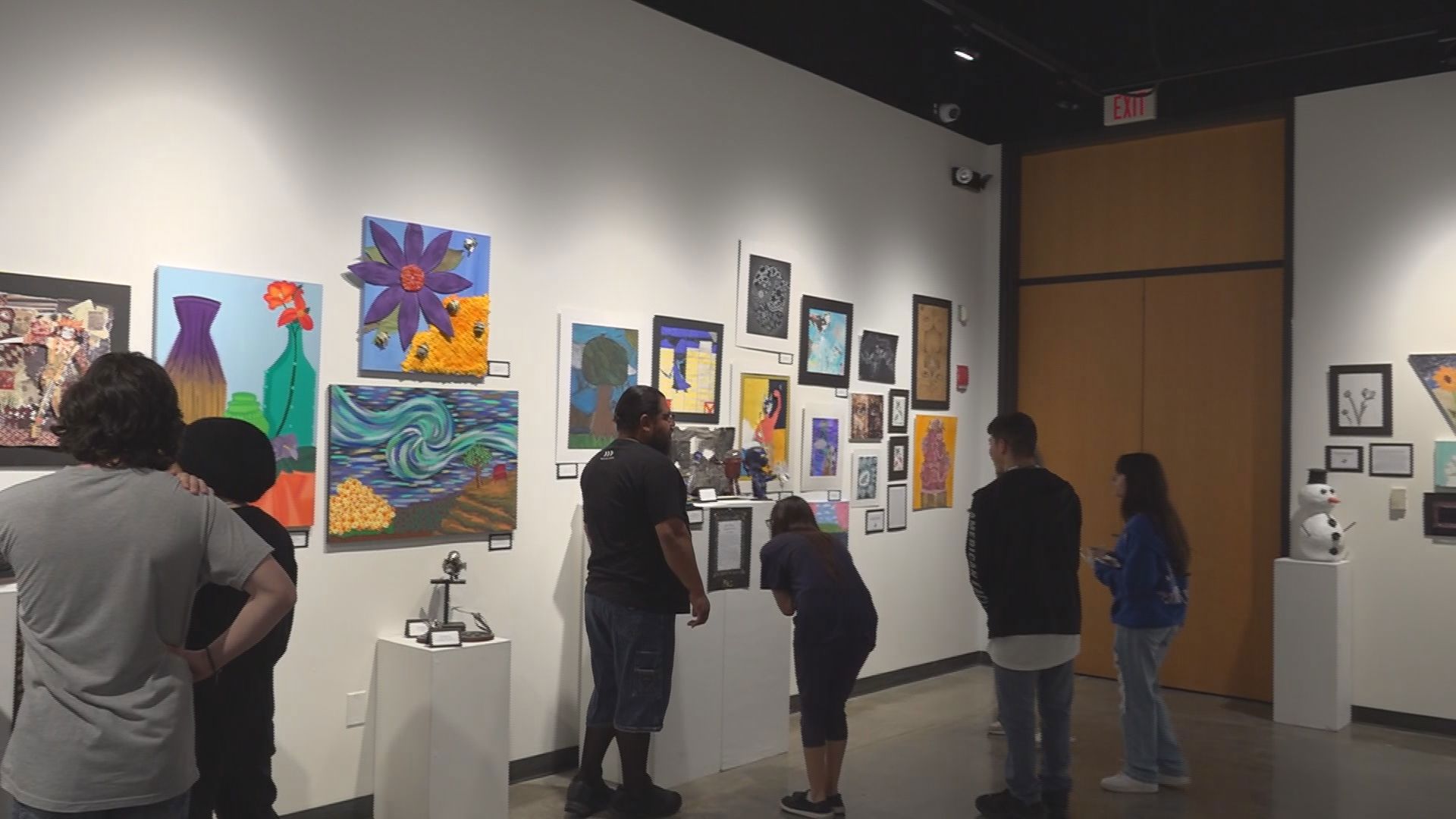 Art students from OC Tech, OCA, Odessa New Tech, Odessa High and Permian had their art showcased at the ECISD Visual Arts Advanced Academic Art Exhibition.
