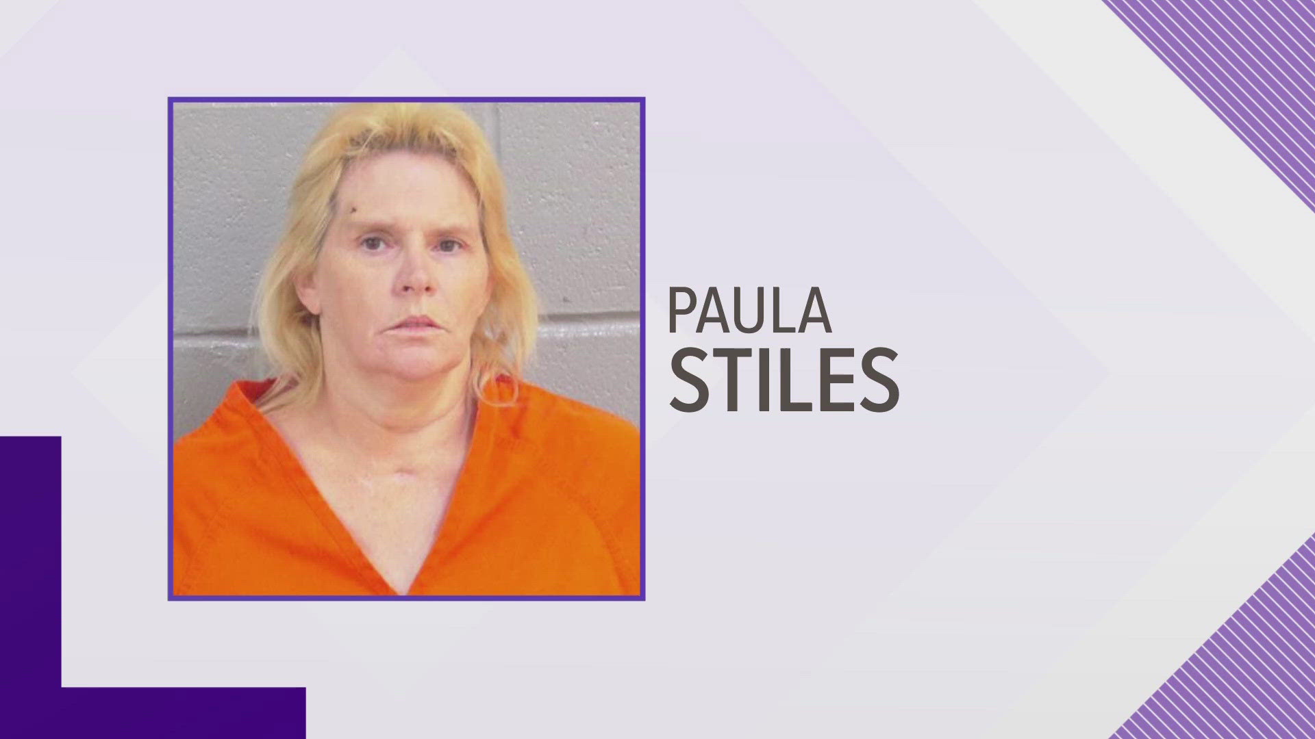 On Tuesday, 53-year-old Paula Stiles was arrested for criminal negligent homicide after deputies reported she was responsible for the elderly man's death.