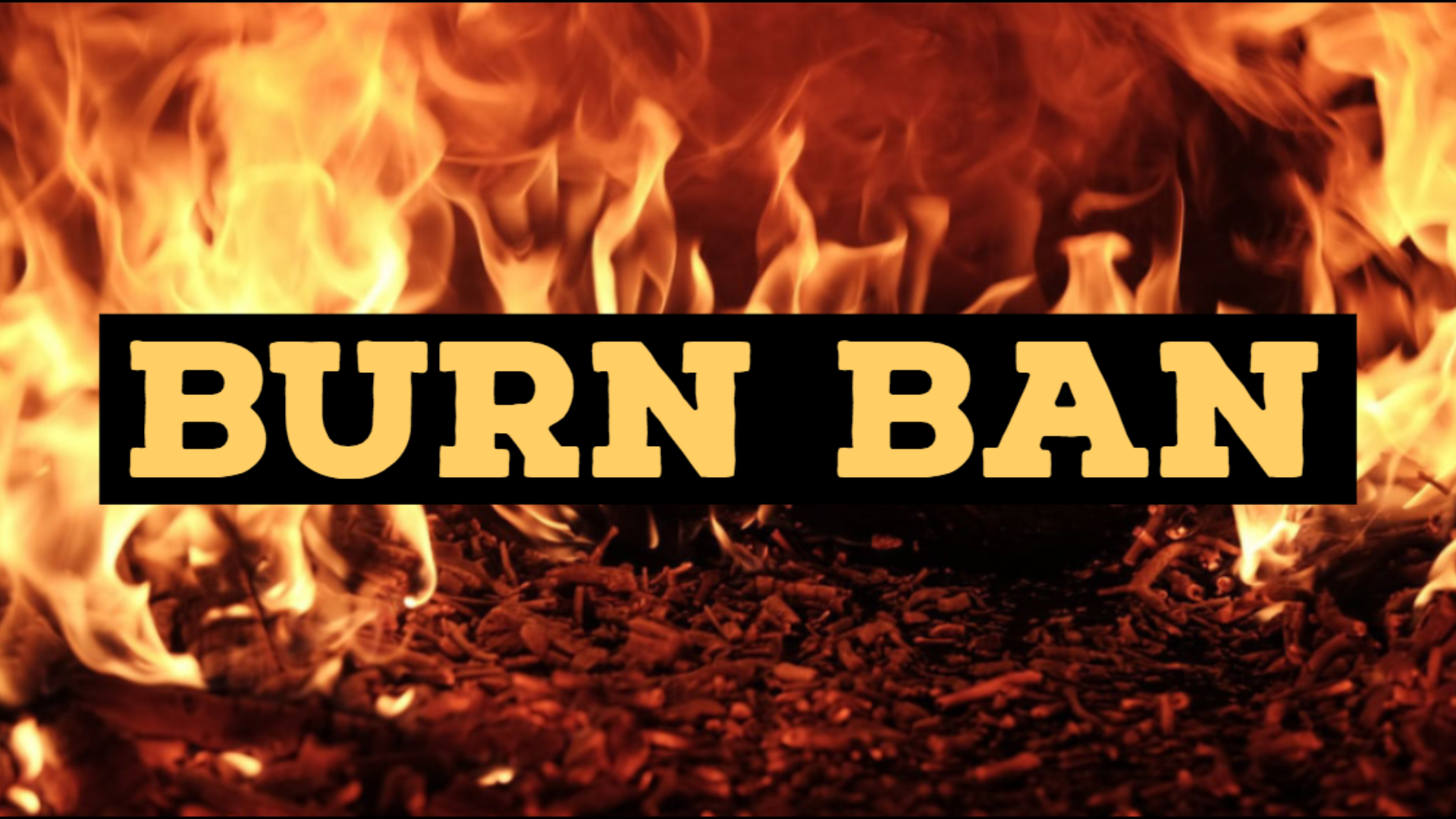 The decision to end the burn ban was made because of the recent rain and forecasted weather.