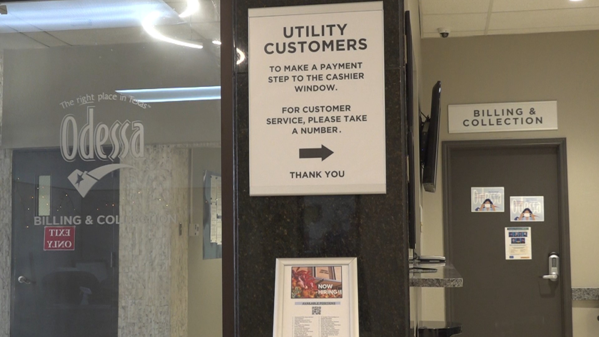 Odessa Billing and Collection department temporarily closes for system updates