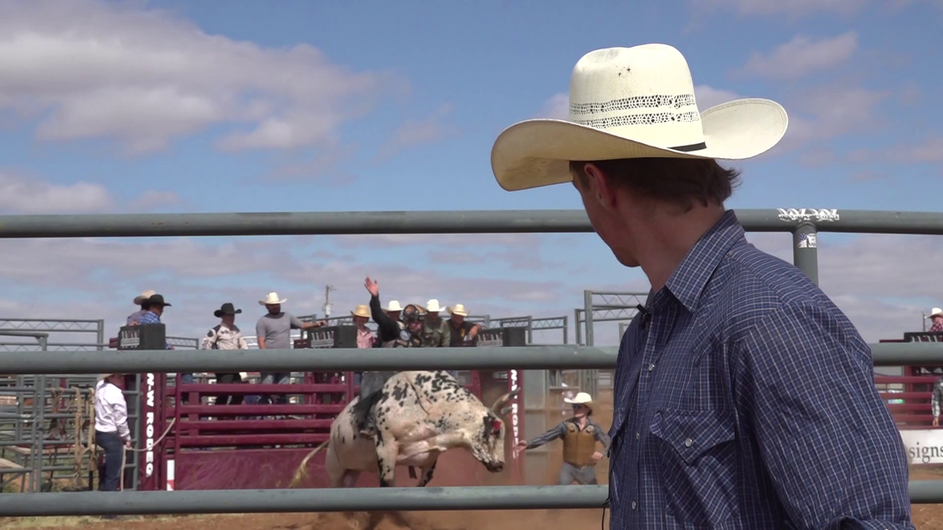 Rodeo isn’t as big in Australia as it is in the U.S. That’s why these bull riders decided to move more than 9,000 miles, or more than 14,000 kilometers, away.