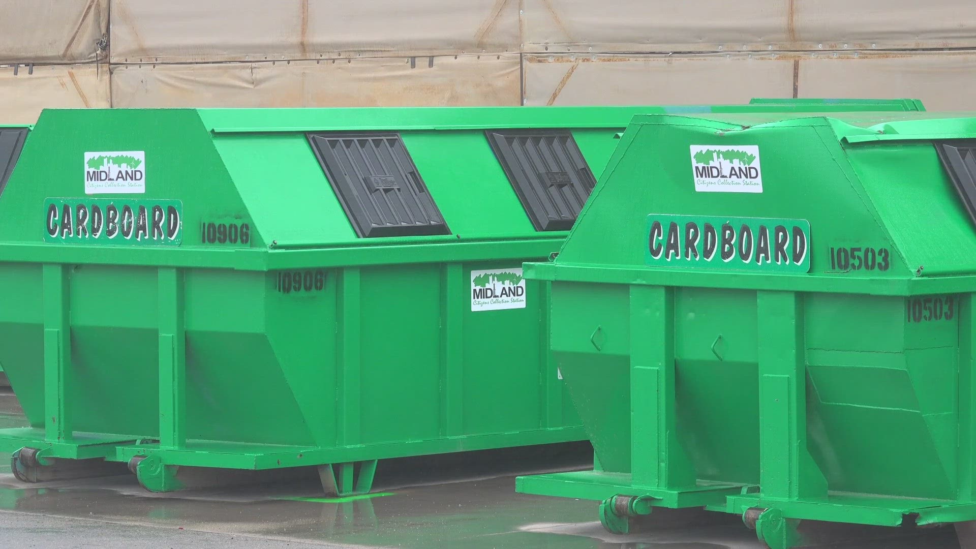 Midland City Council is back out bidding for new citizens recycling collection stations.