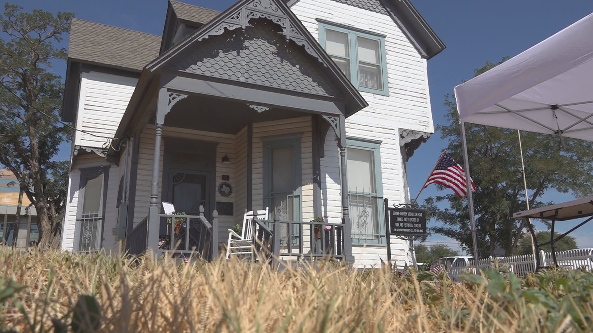 The Brown-Dorsey House was built in 1899 and has been standing strong for 123 years.