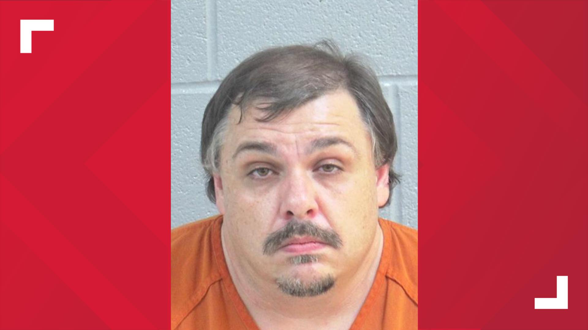 41-year-old Conrad Jay Patterson was charged with possession of child pornography, possession of a prohibited weapon and possession of a controlled substance.