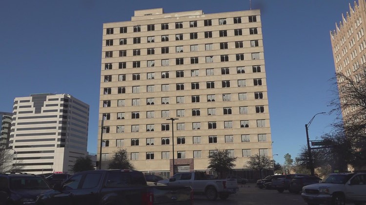 Demolition day for the Western United Life Building