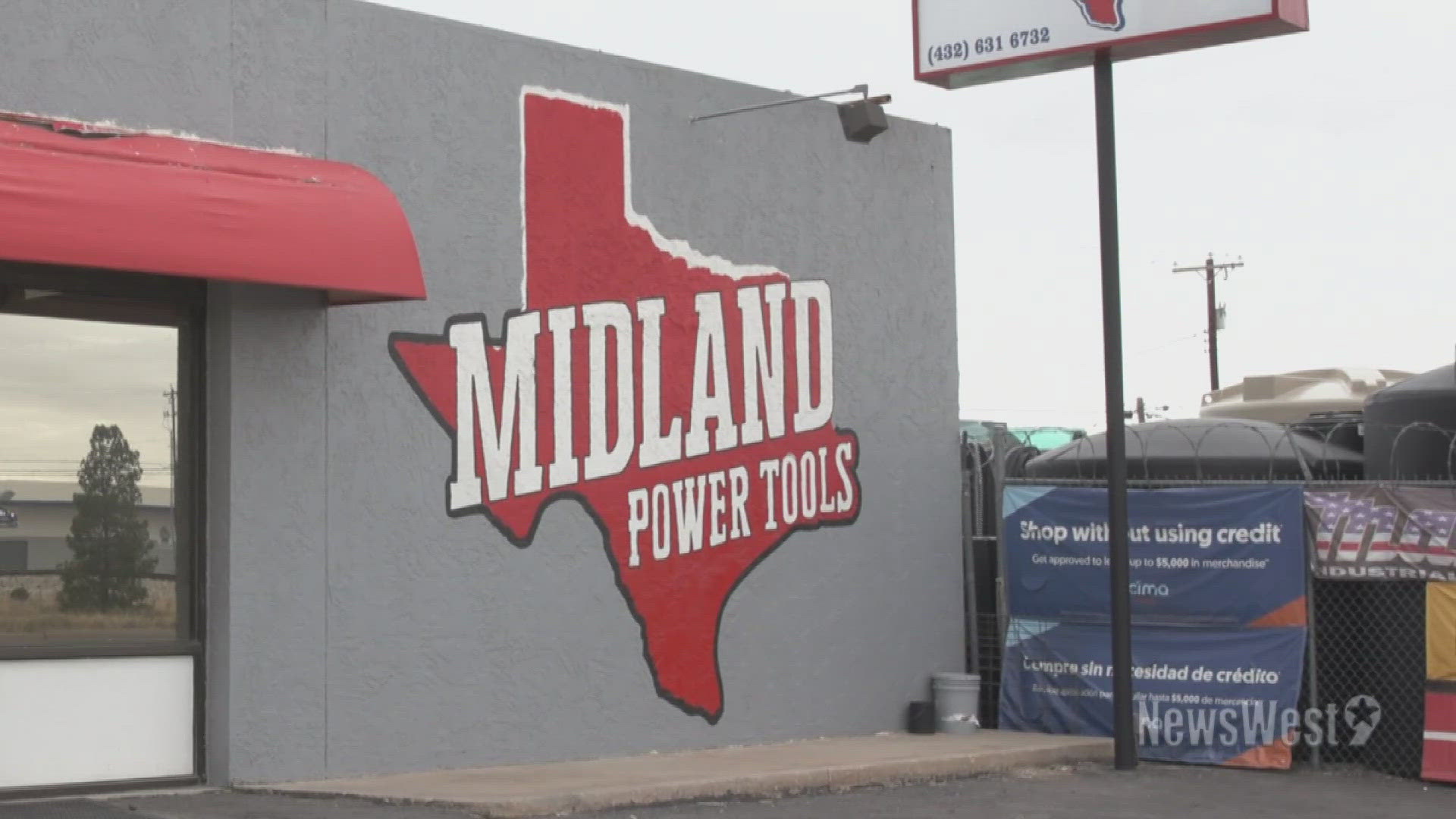 The first Midland Power Tools store burned down shortly after opening. A few years later, it gifted what may be the largest toy donation to the local Salvation Army.