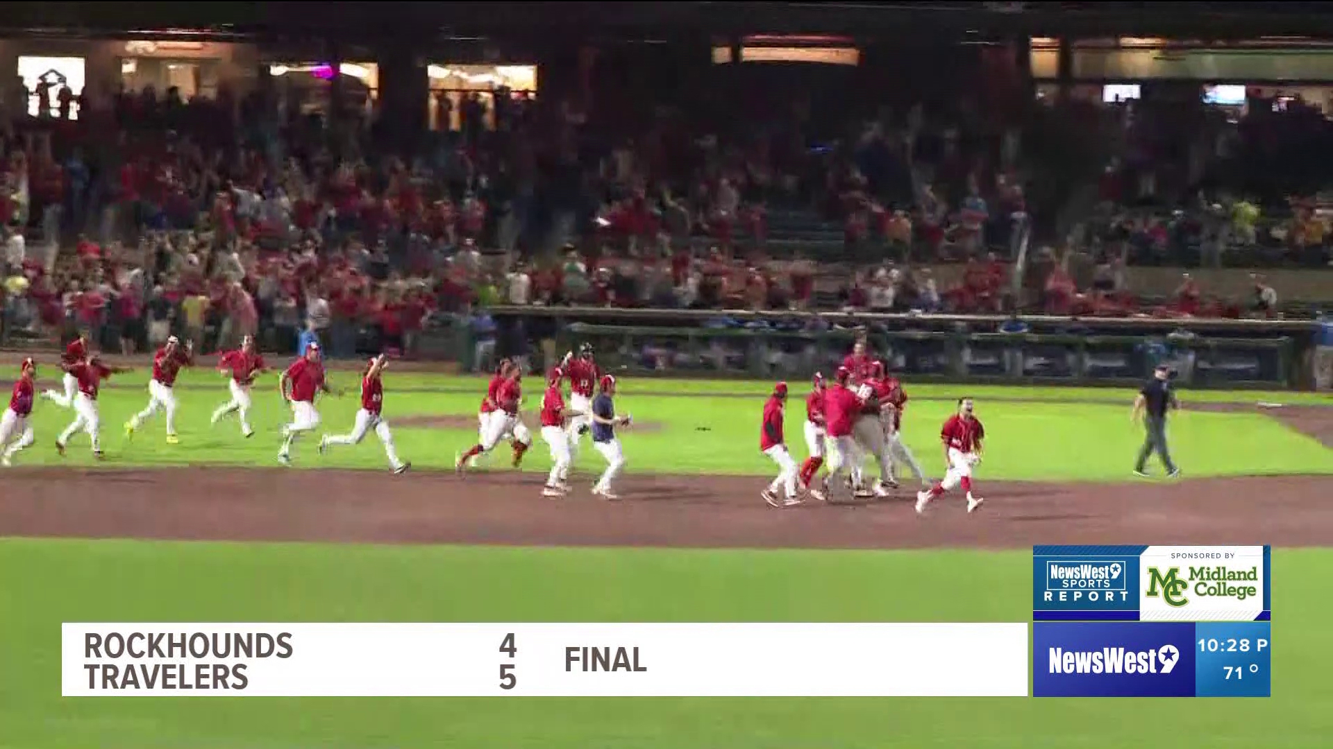 The Midland Rockhounds took on the Arkansas Travelers in Game 3 of the Texas League Championship. One team took home the title on Wednesday.