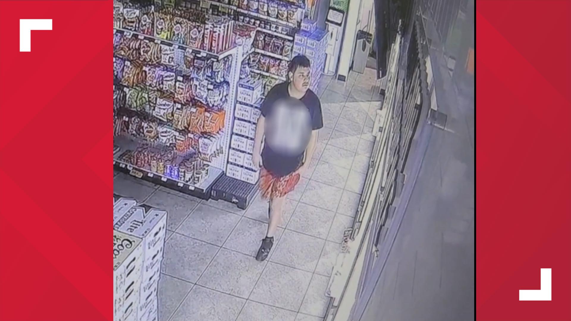 Seeking Examples Odessa police seek man who allegedly burglarized gas station in Odessa ...