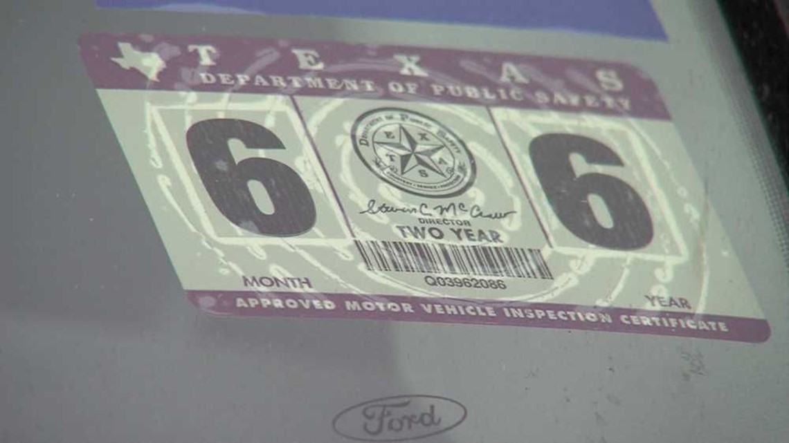 New Law Now In Effect Regarding Texas Inspection Registration Stickers Newswest9 Com New Law Now In Effect Regarding Texas Inspection Registration Stickers Newswest9 Com