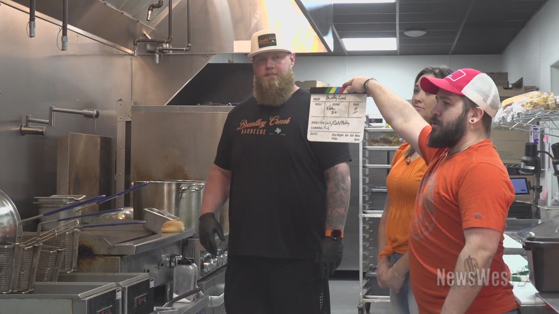 Brantley Creek Barbecue filmed an episode with America's Best Restaurants.