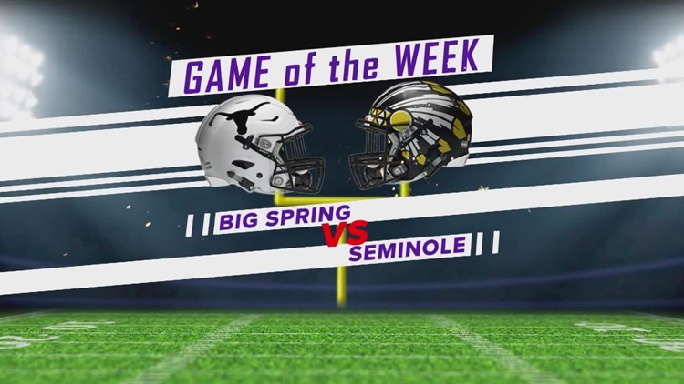 Week 6 | Big Spring vs. Seminole