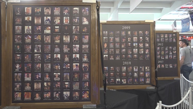 Music City Mall honors late West Texan veterans with Fallen Heroes Exhibit