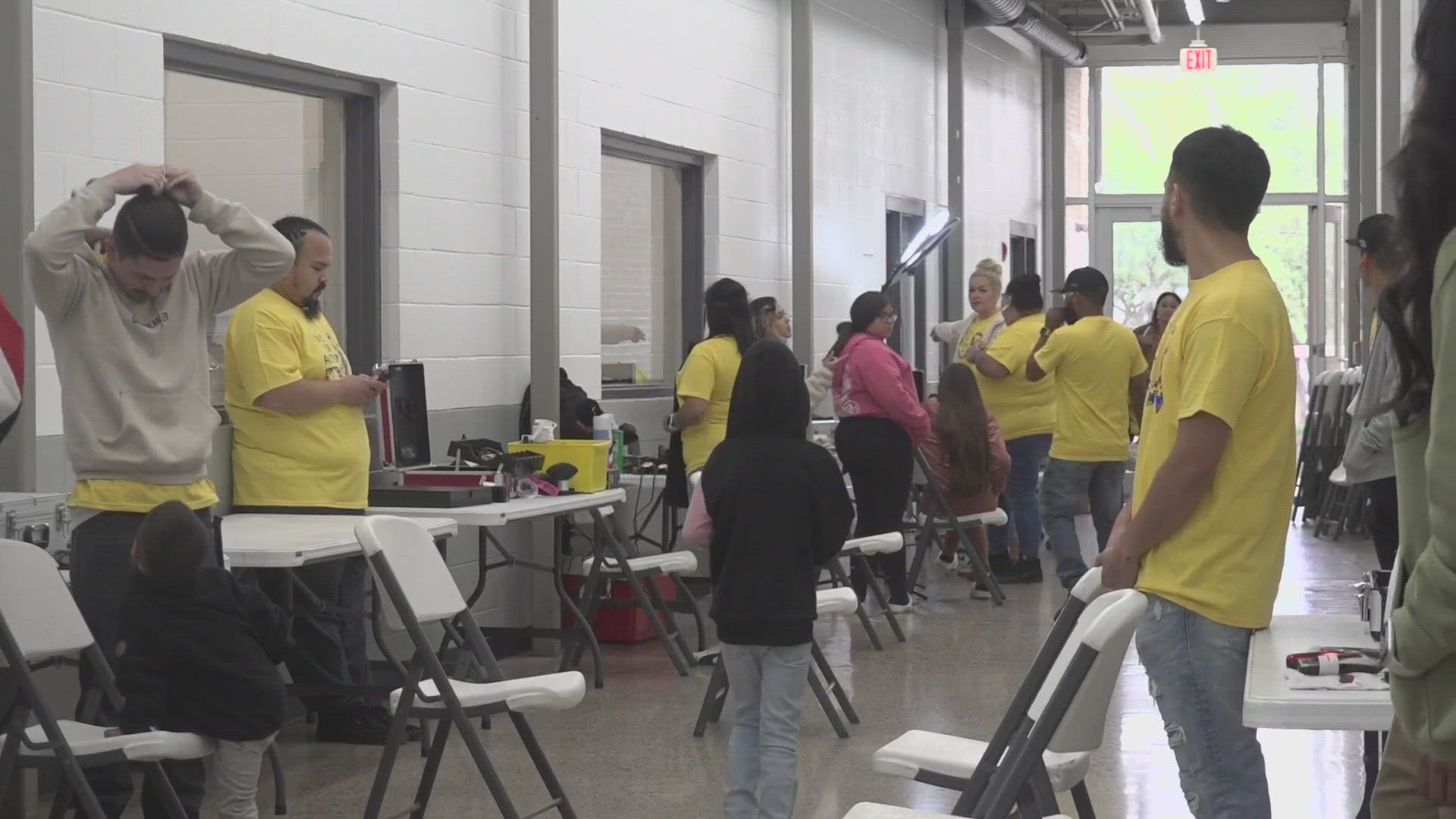 Cuts for Autism 2023 brings local barbers together to give free haircuts to autistic children.