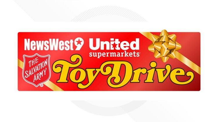 NewsWest 9 kicks off 2022 toy drive with the Salvation Army