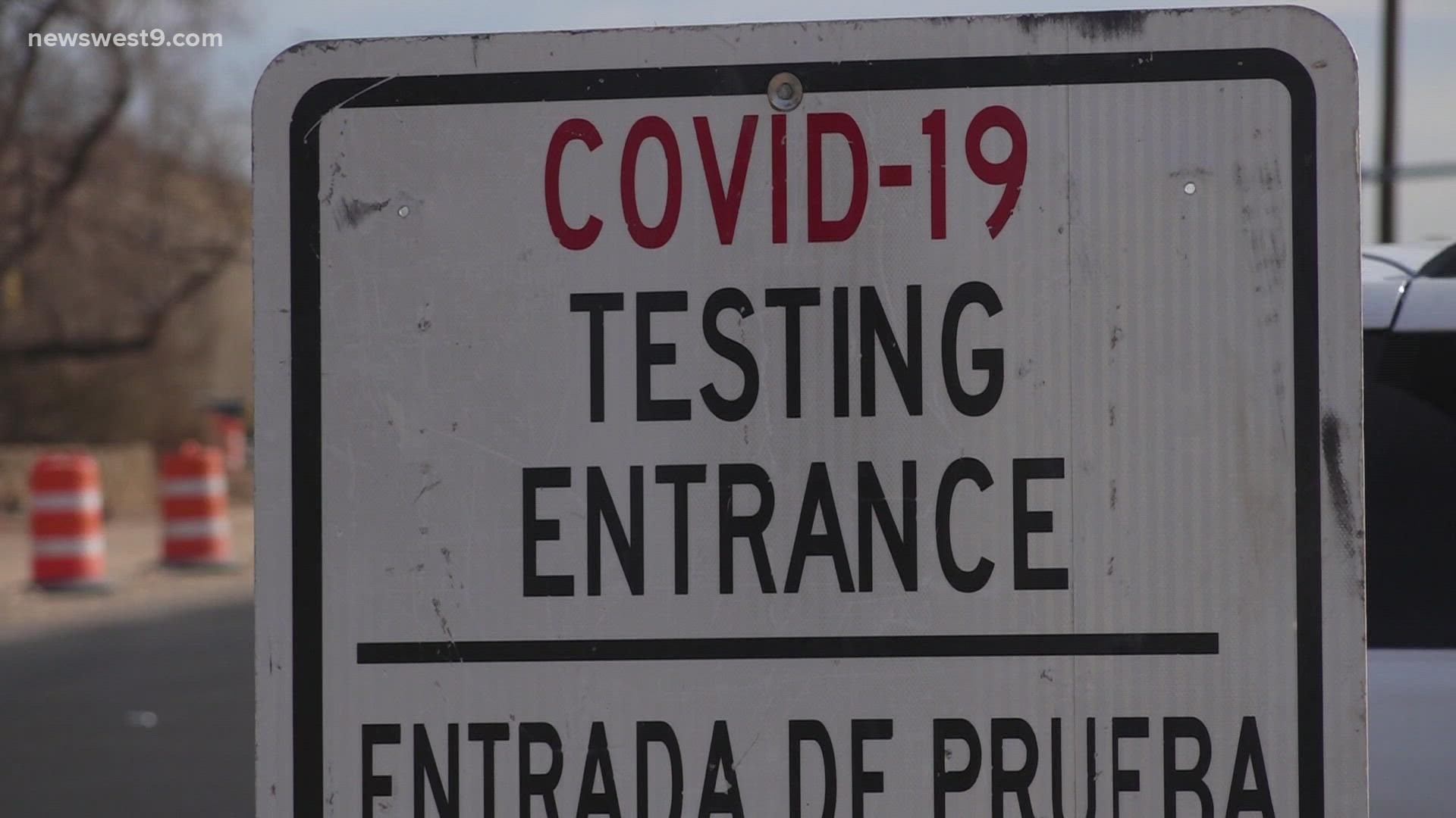 Thursday was the first day the testing site opened UTPB, but they had to close early. The city doubled the staff working the site Friday to keep up with demand.