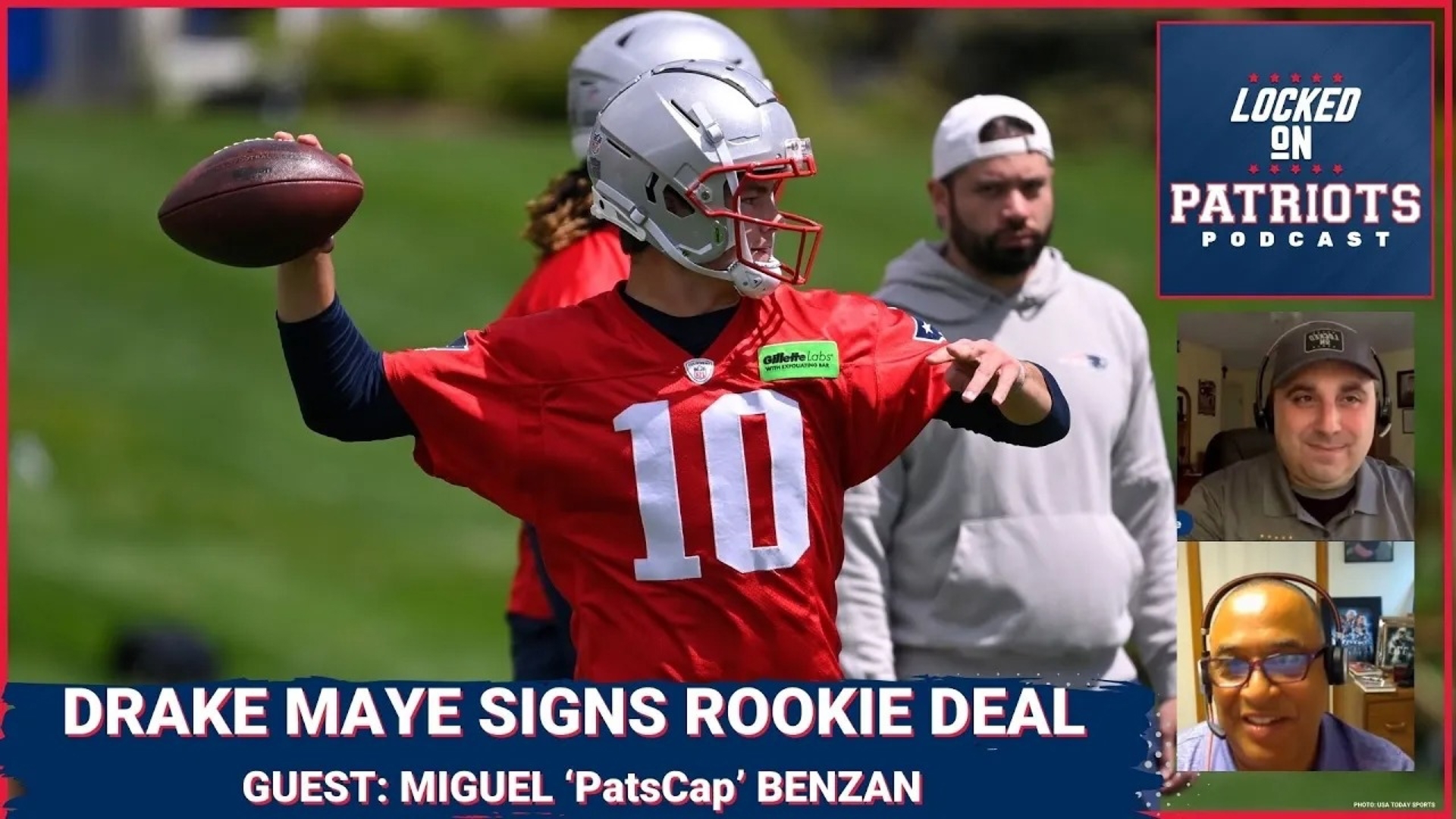 Just over one month removed from being selected No. 3 overall in the 2024 NFL Draft, quarterback Drake Maye has signed his rookie contract.