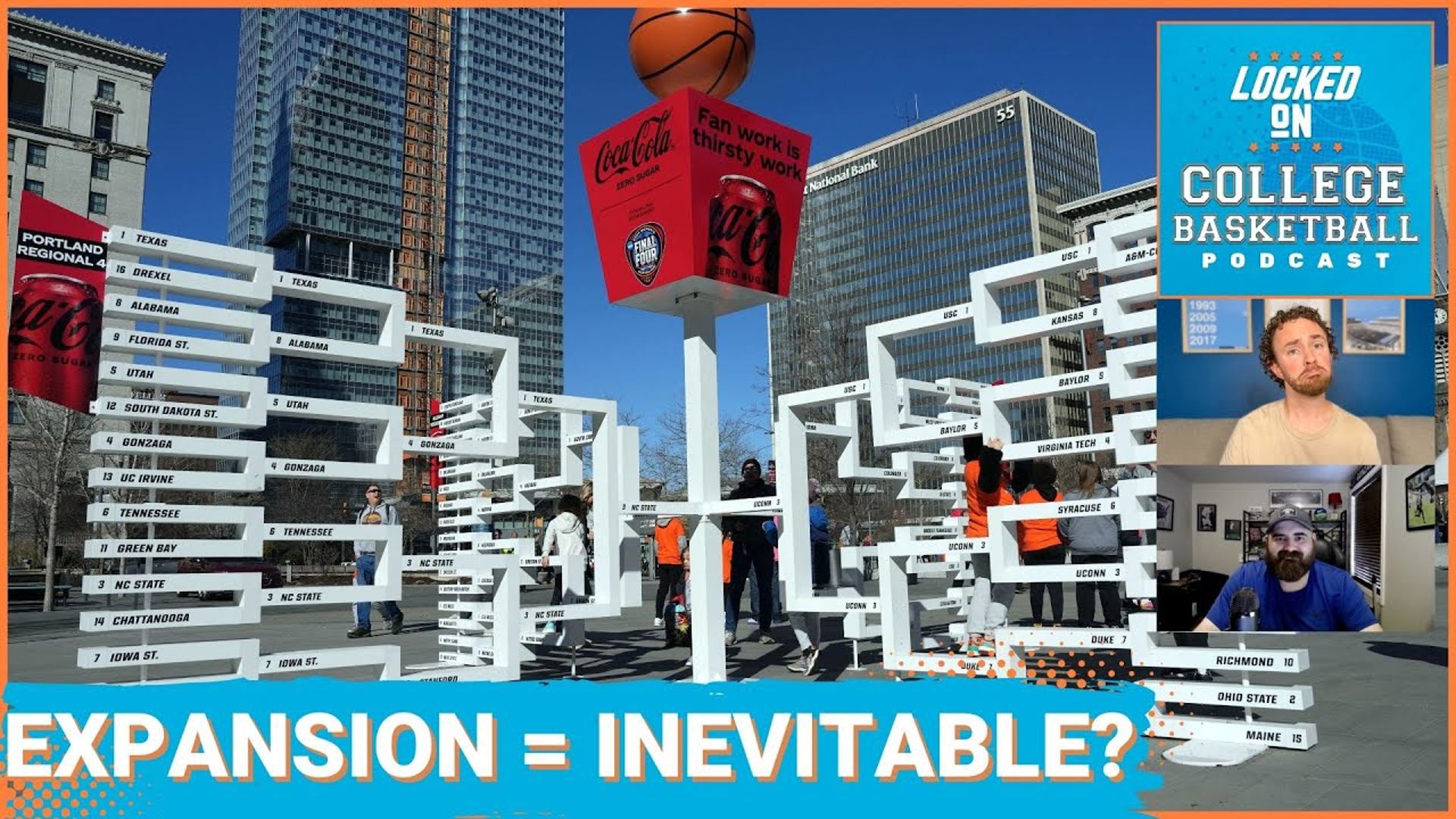 The NCAA is preparing to expand the NCAA Tournament to either 72 or 76 teams, altering the current play-in format which includes a 68-team field.