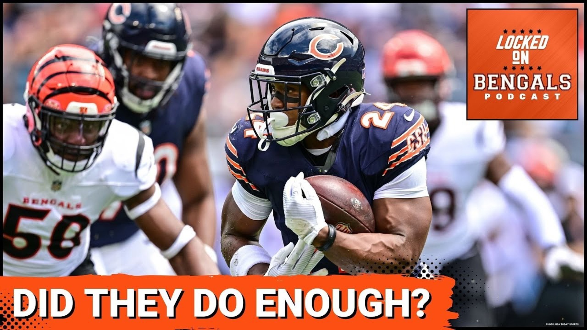 The Cincinnati Bengals traded for Chicago Bears running back Khalil Herbert on Tuesday morning ahead of the trade deadline.