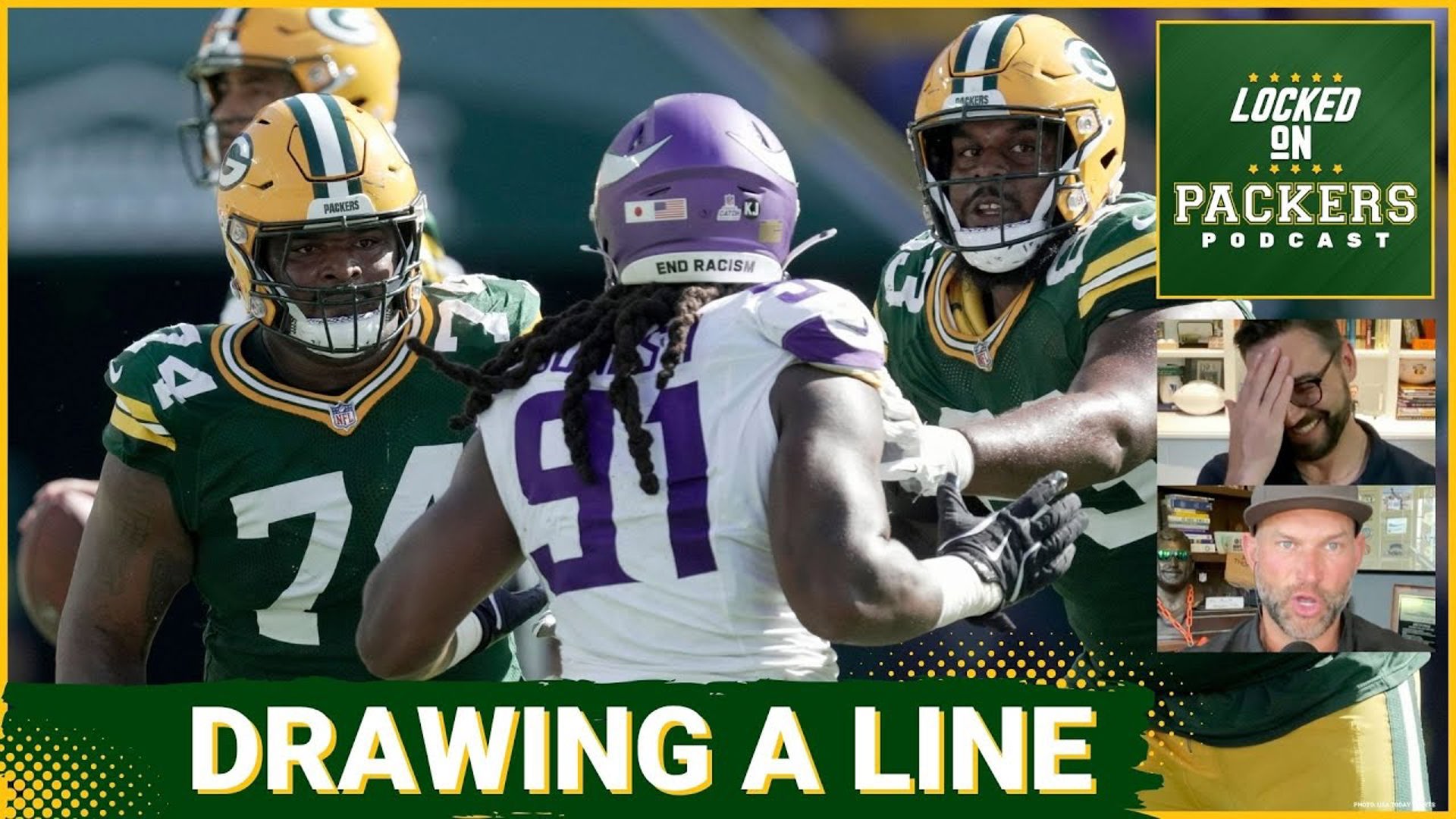 The Green Bay Packers are shuffling their offensive line.