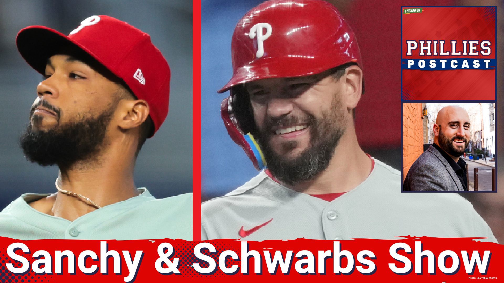 Cristopher Sanchez tosses 8 Innings of one-run baseball, Kyle Schwarber breaks tie with solo homer in the 8th as the Philadelphia Phillies get by the Marlins, 2-1