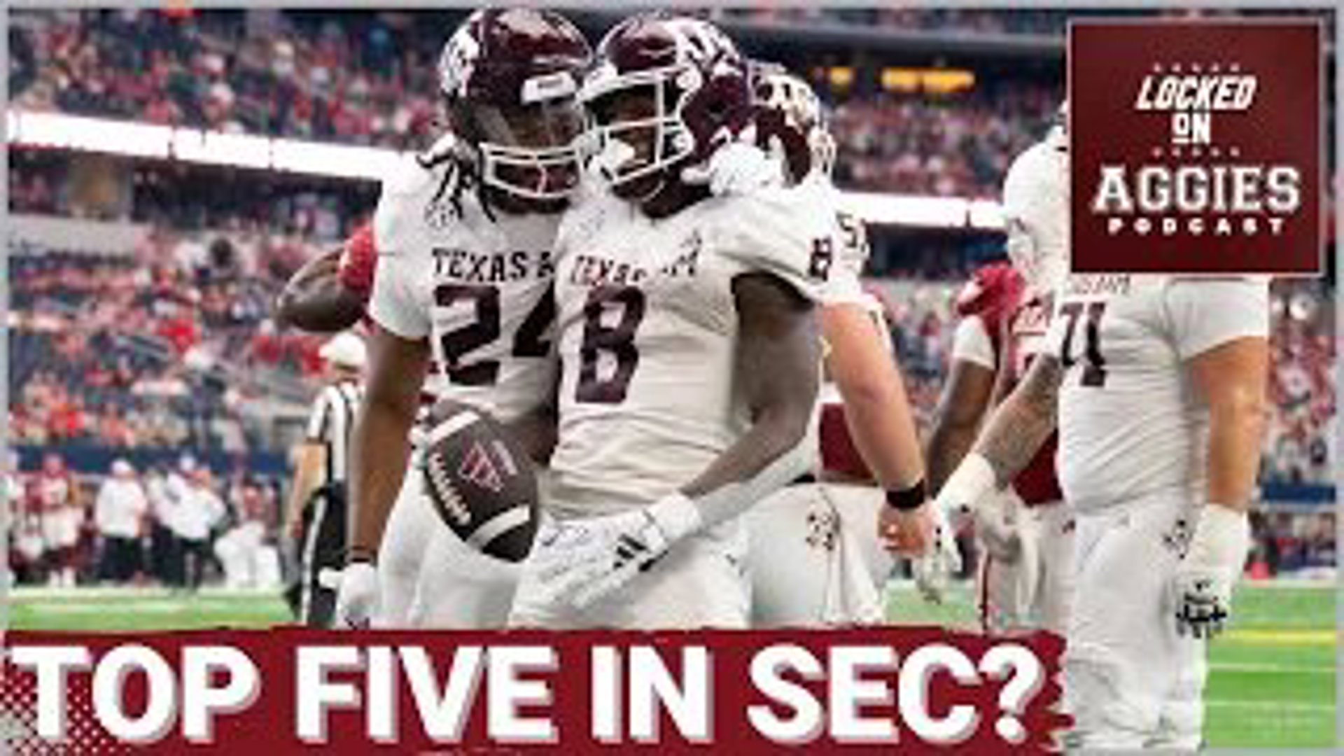 On today's episode of Locked On Aggies, host Andrew Stefaniak discusses how Texas A&M running back Le'Veon Moss can be a top-five running back in the SEC this season