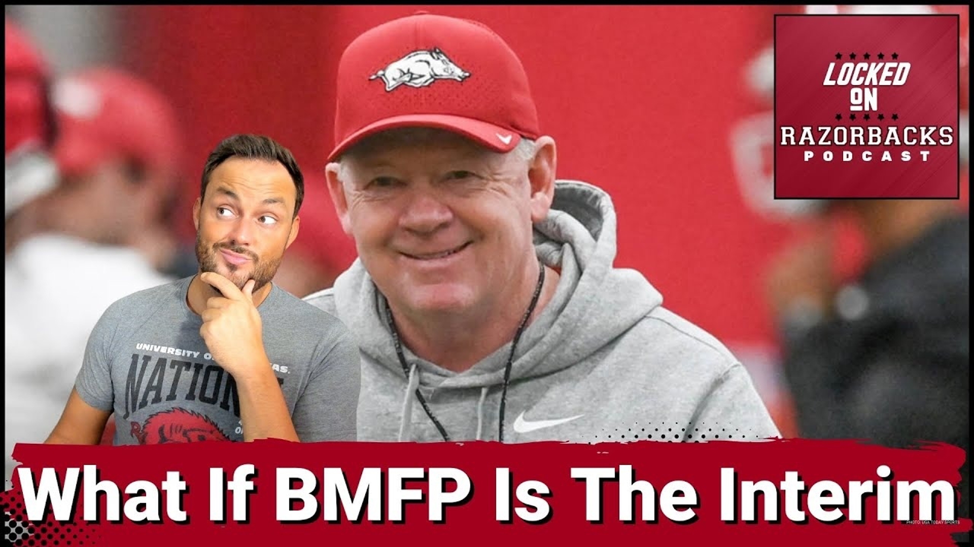 Since there could be a chance of Sam Pittman not making it the whole season if it goes poorly, what would happen if Bobby Petrino became the head coach again?
