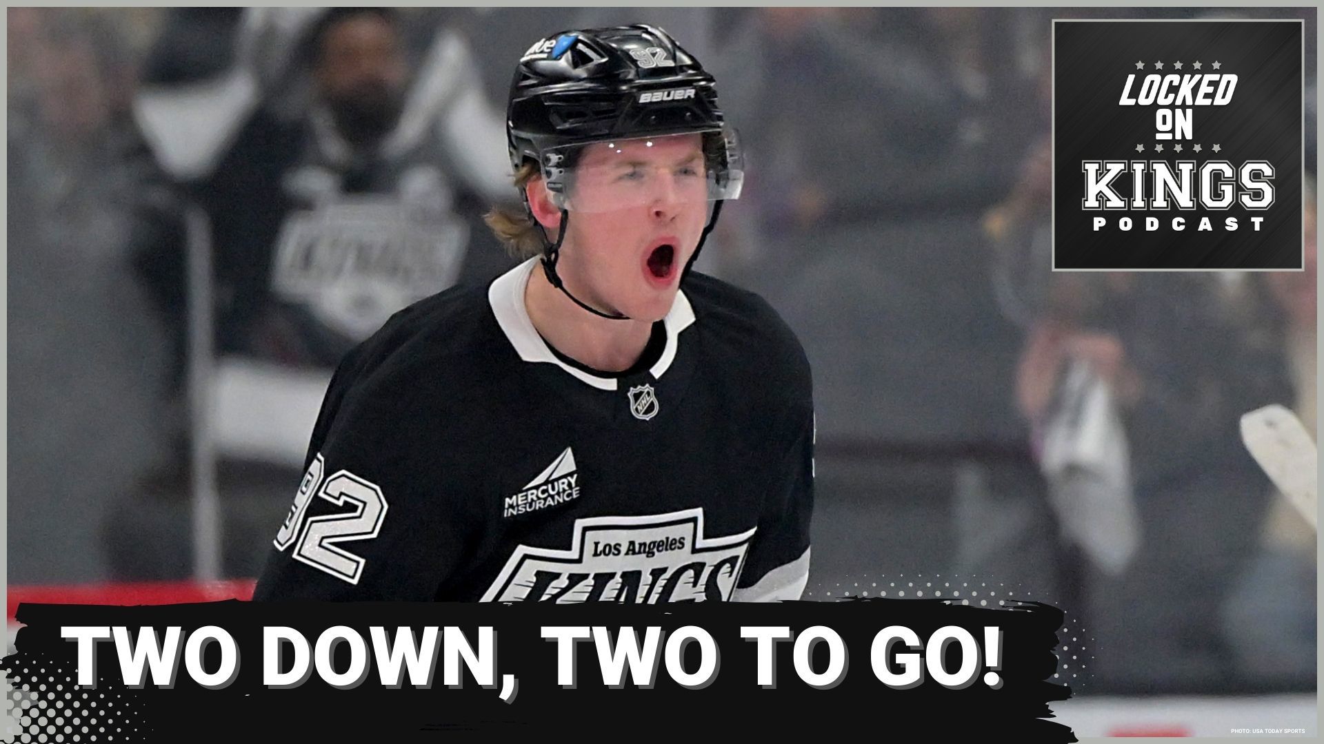 Two wins down, two to go for the LA Kings after beating the Edmonton Oilers 6-2 in Game 2 of their Stanley Cup Playoff series.