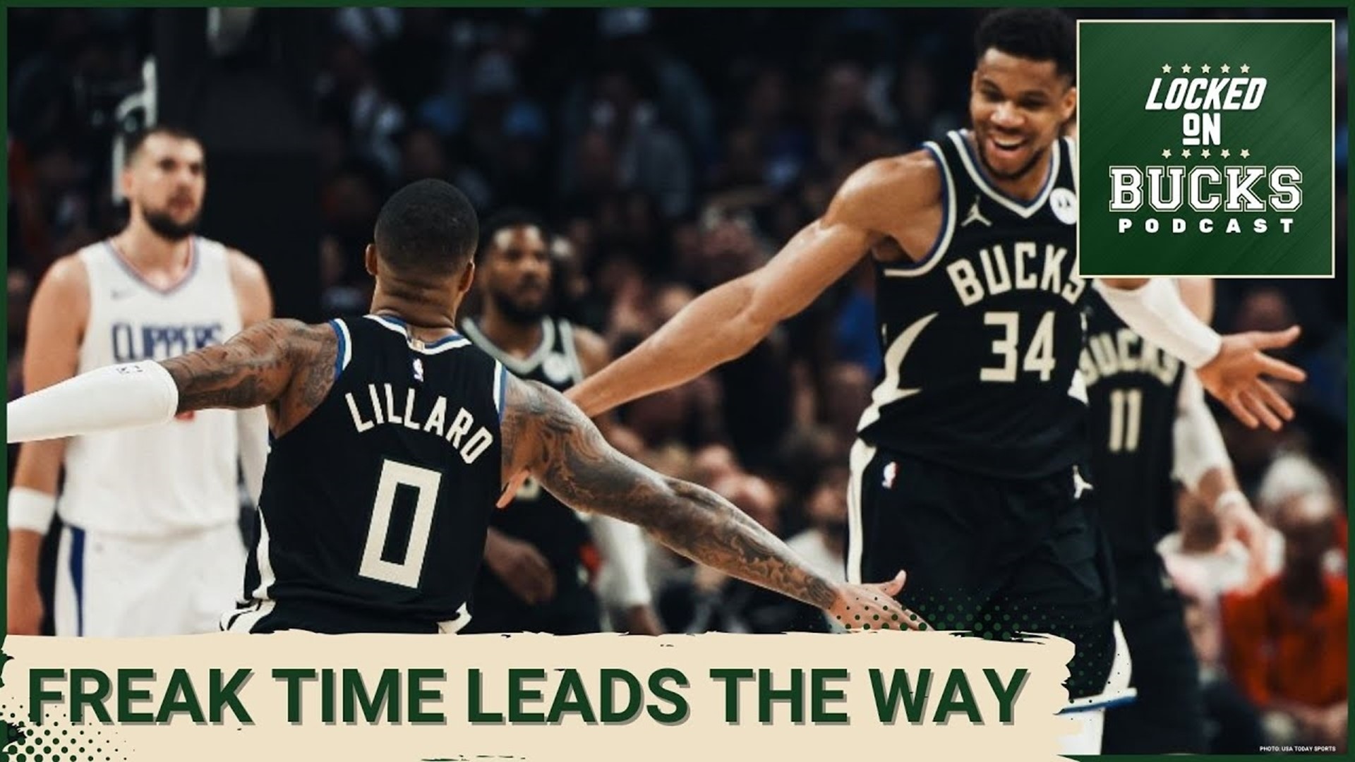 Damian Lillard and Giannis Antetokounmpo together scored 69 points, leading the Milwaukee Bucks to a 124-117 victory over the LA Clippers.