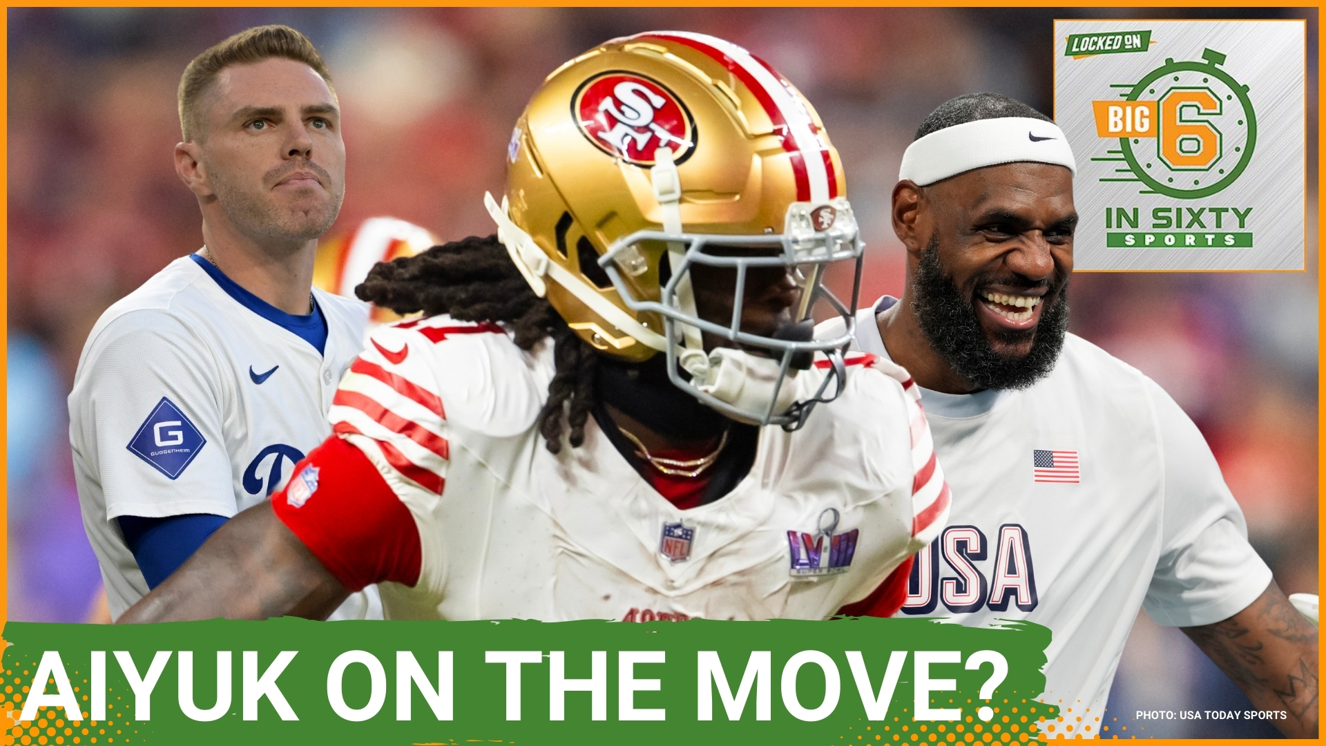 The San Francisco 49ers will allow Brandon Aiyuk to find a team to trade for him, and the New York Giants get into a scuffle with the Detroit Lions.
