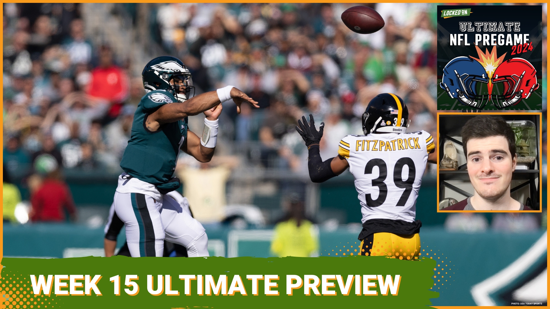 We look at who comes out on top between the Philadelphia Eagles and Pittsburgh Steelers in Week 15 and the other NFL action of the week.