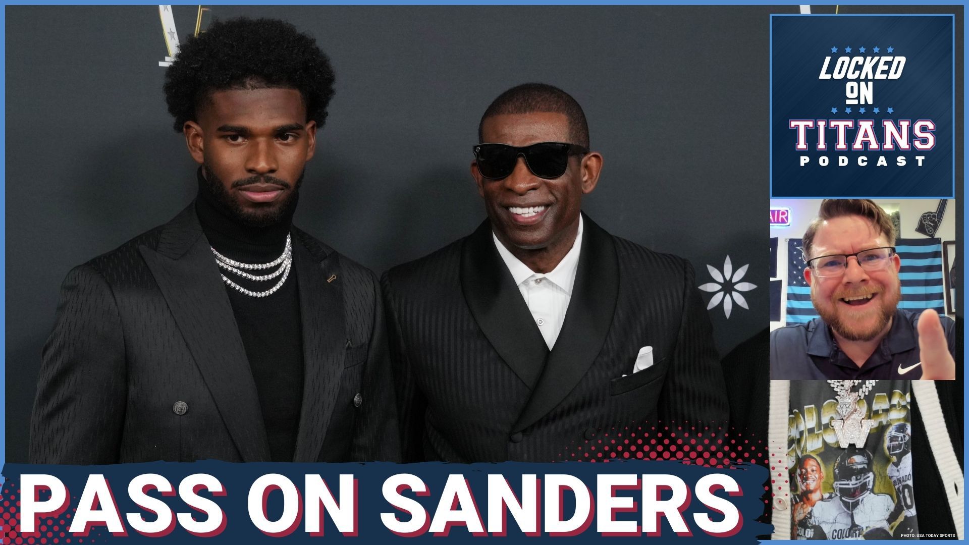 The Tennessee Titans have picked Cam Ward to be their franchise quarterback and that means they are passing on Shedeur Sanders.