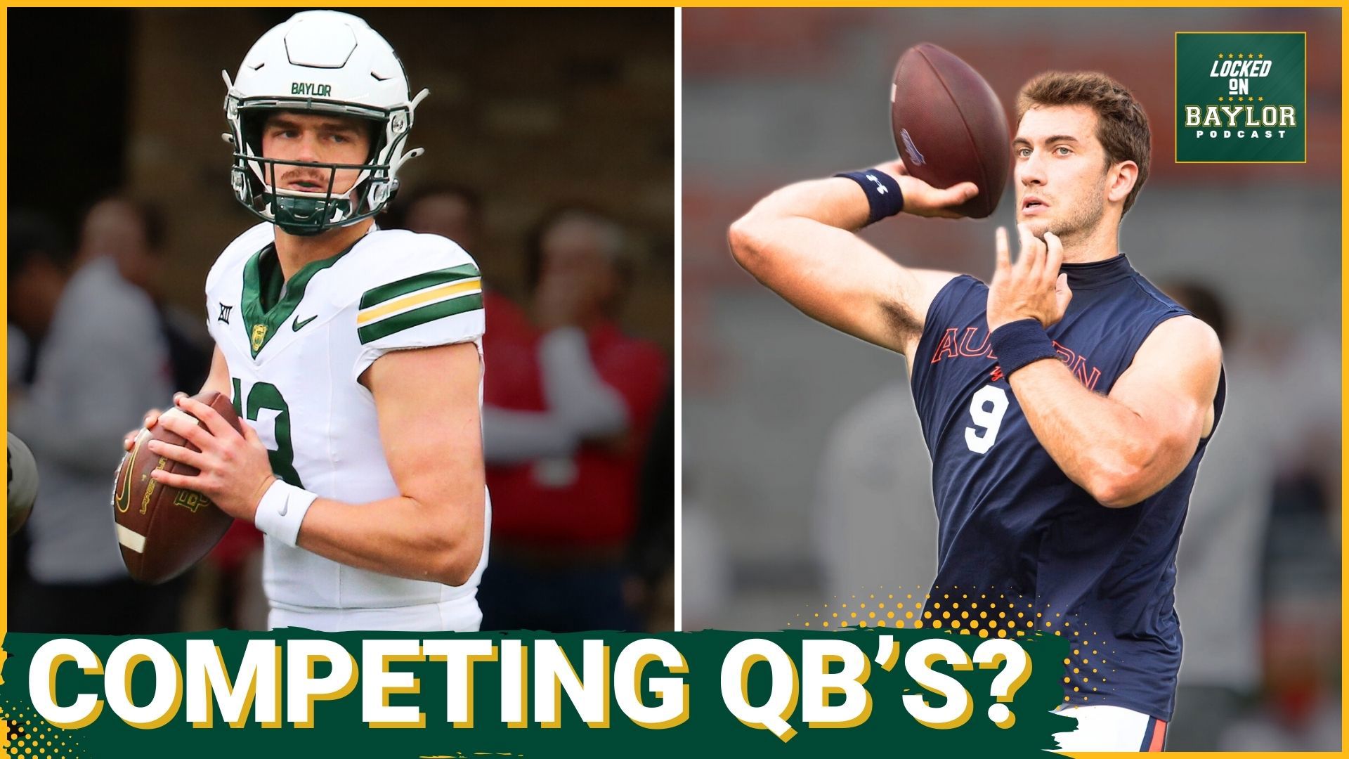 Sawyer Robertson broke out in 2024 and as he takes the next step in '25, the Bears got even better with Auburn transfer Walker White. Best QB room in America? Yes.