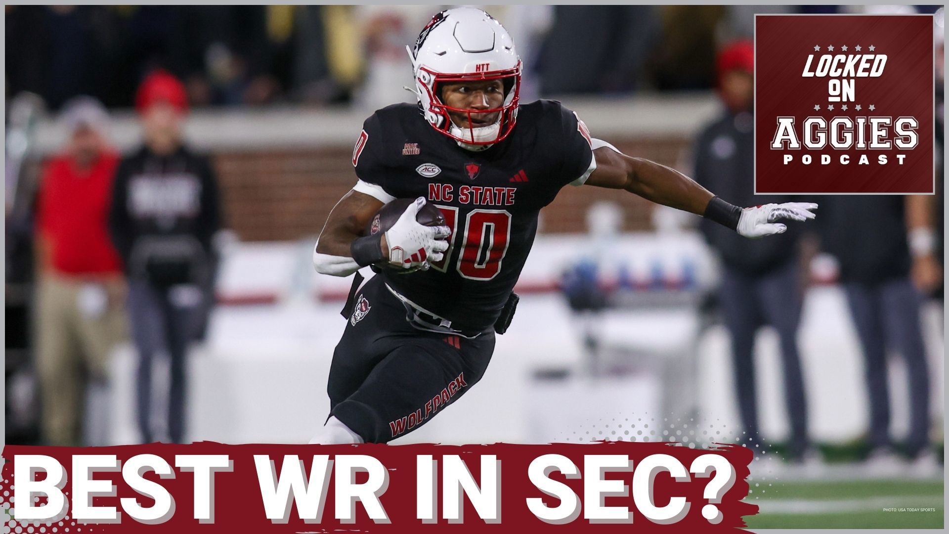On today's episode of the Locked On Aggies Podcast, host Andrew Stefaniak talks about a list that ranked all of the best transfer wide receivers in the SEC.