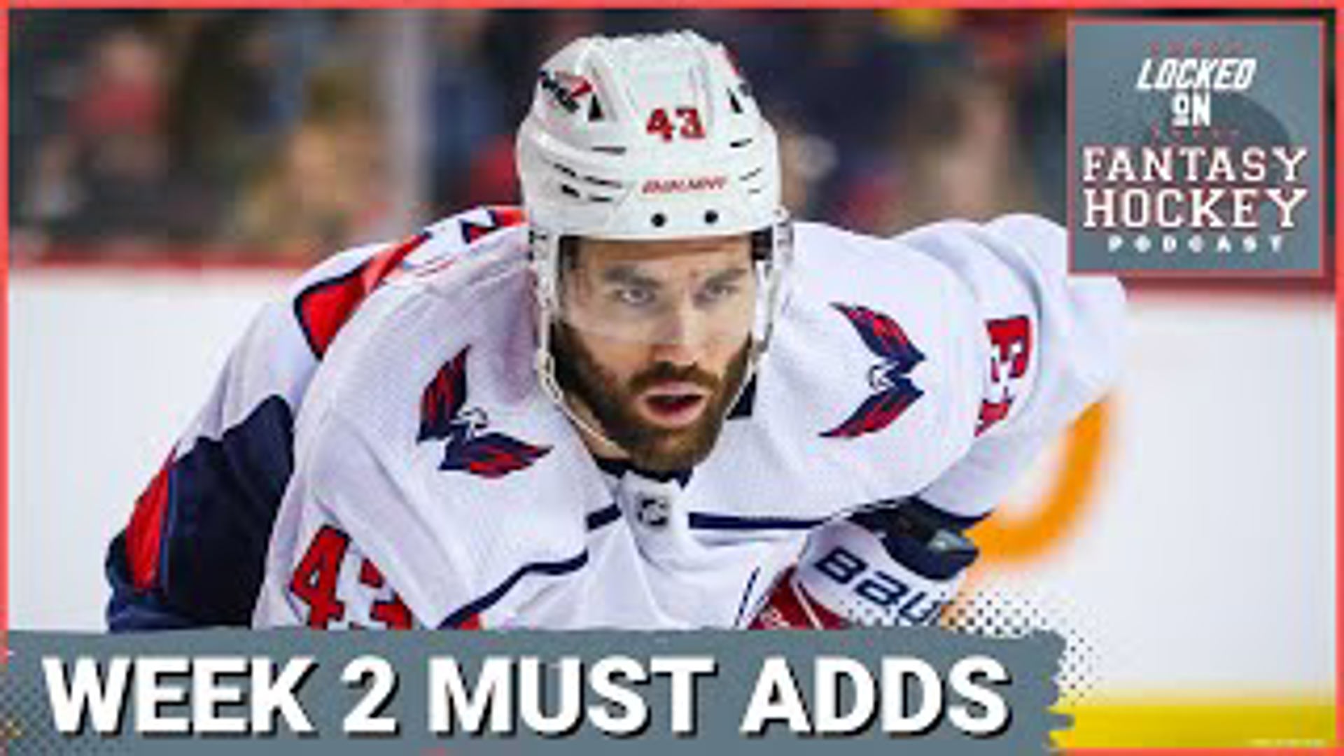 The NHL is just getting started and so are our favorite players to target for this upcoming week!

Tom Wilson is back and bringing the heat for the Capitals.