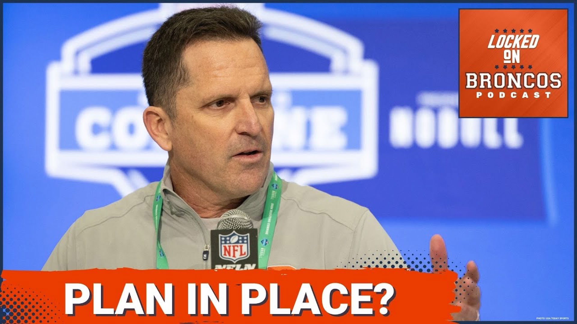 The Denver Broncos brain trust of Sean Payton and George Paton met with the media at the NFL Combine on Tuesday