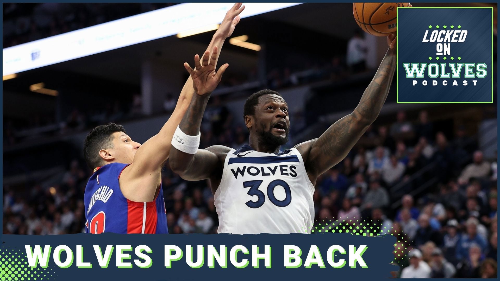 The Minnesota Timberwolves trailed big early but used an altercation that led to seven ejections to spur an extended run, ultimately blowing out the Detroit Pistons.