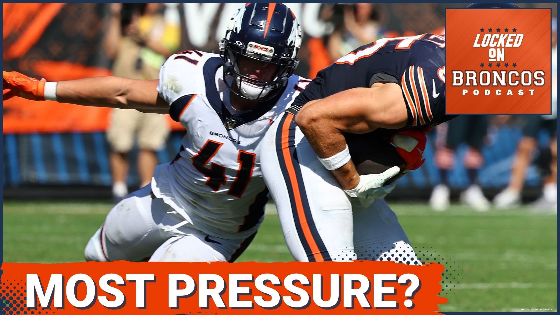 Heading into OTAs, the Denver Broncos have several players including Drew Sanders, Ja'Quan McMillian, and Nik Bonitto who may be facing different pressures.
