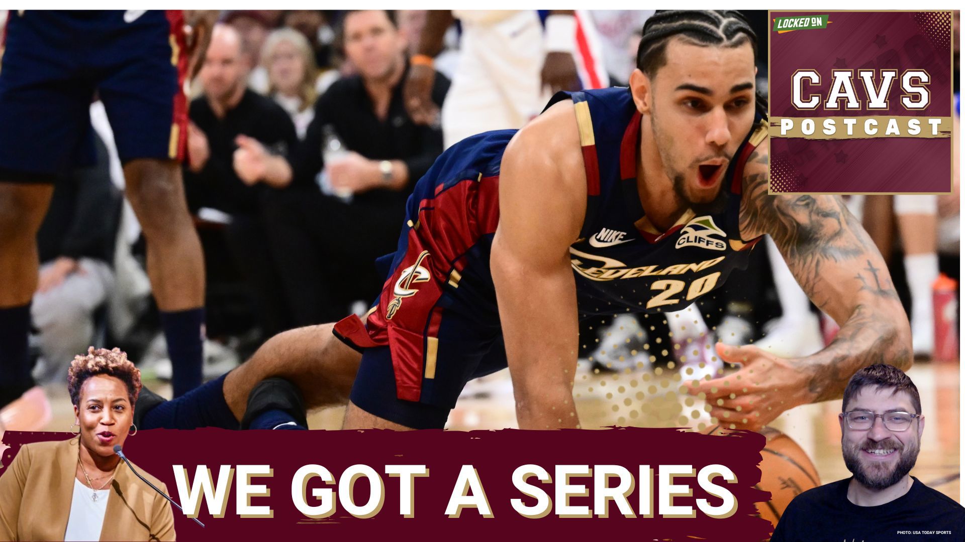 CAVS POSTCAST: Cleveland Cavaliers SURVIVE as James Harden and Donovan ...
