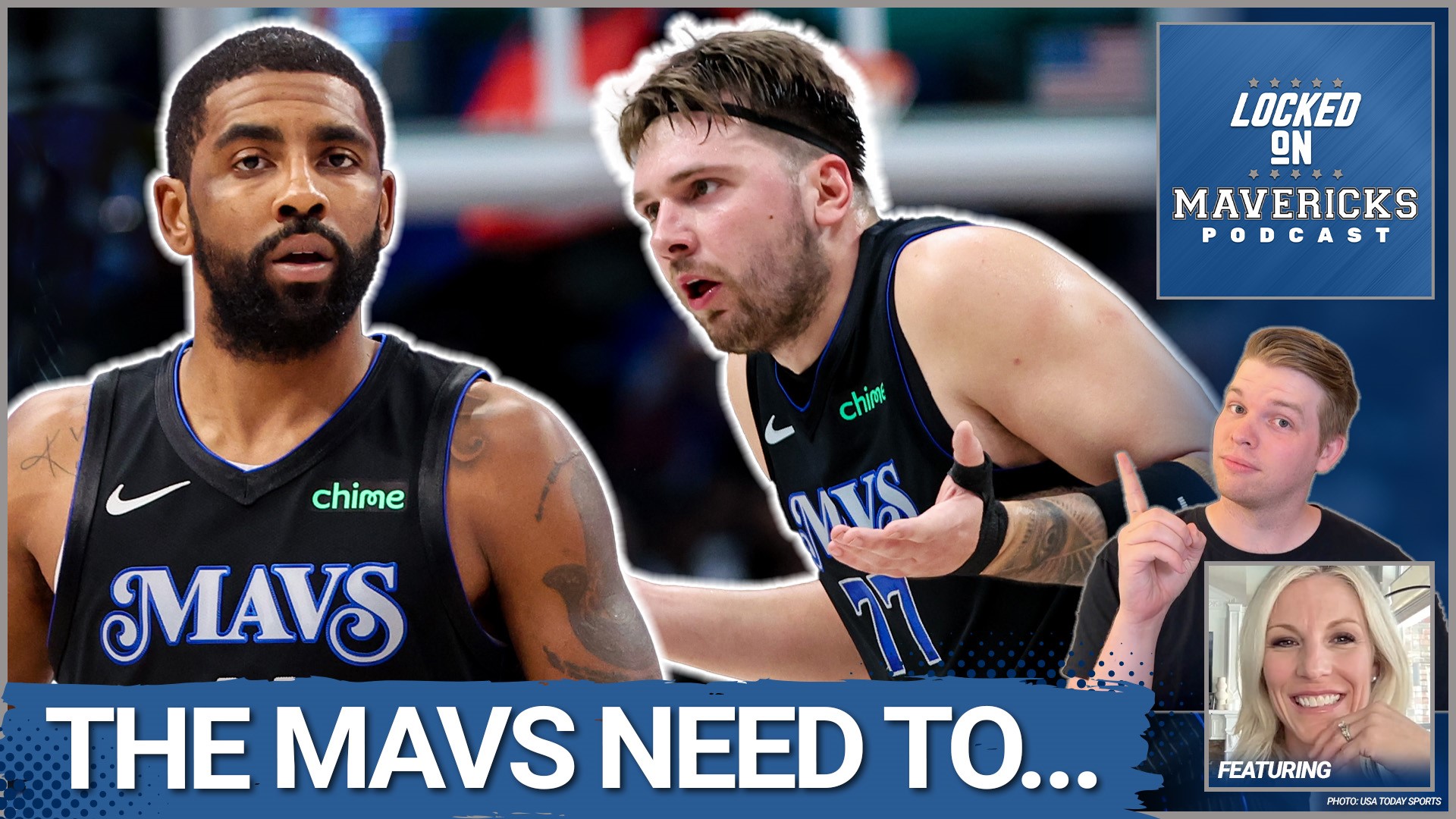 Nick Angstadt & Dana Larson share things that Luka Doncic, Kyrie Irving, and the Dallas Mavericks need to do over the last 3/4ths of the season.