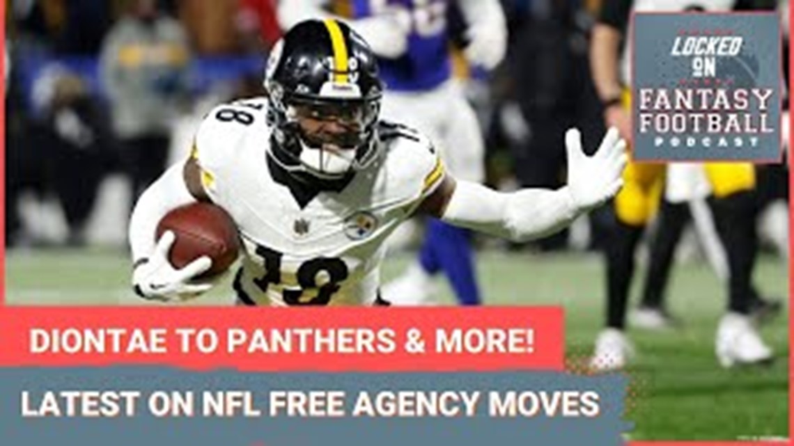 NFL free agency: Fantasy football reaction to Diontae Johnson, Mike ...