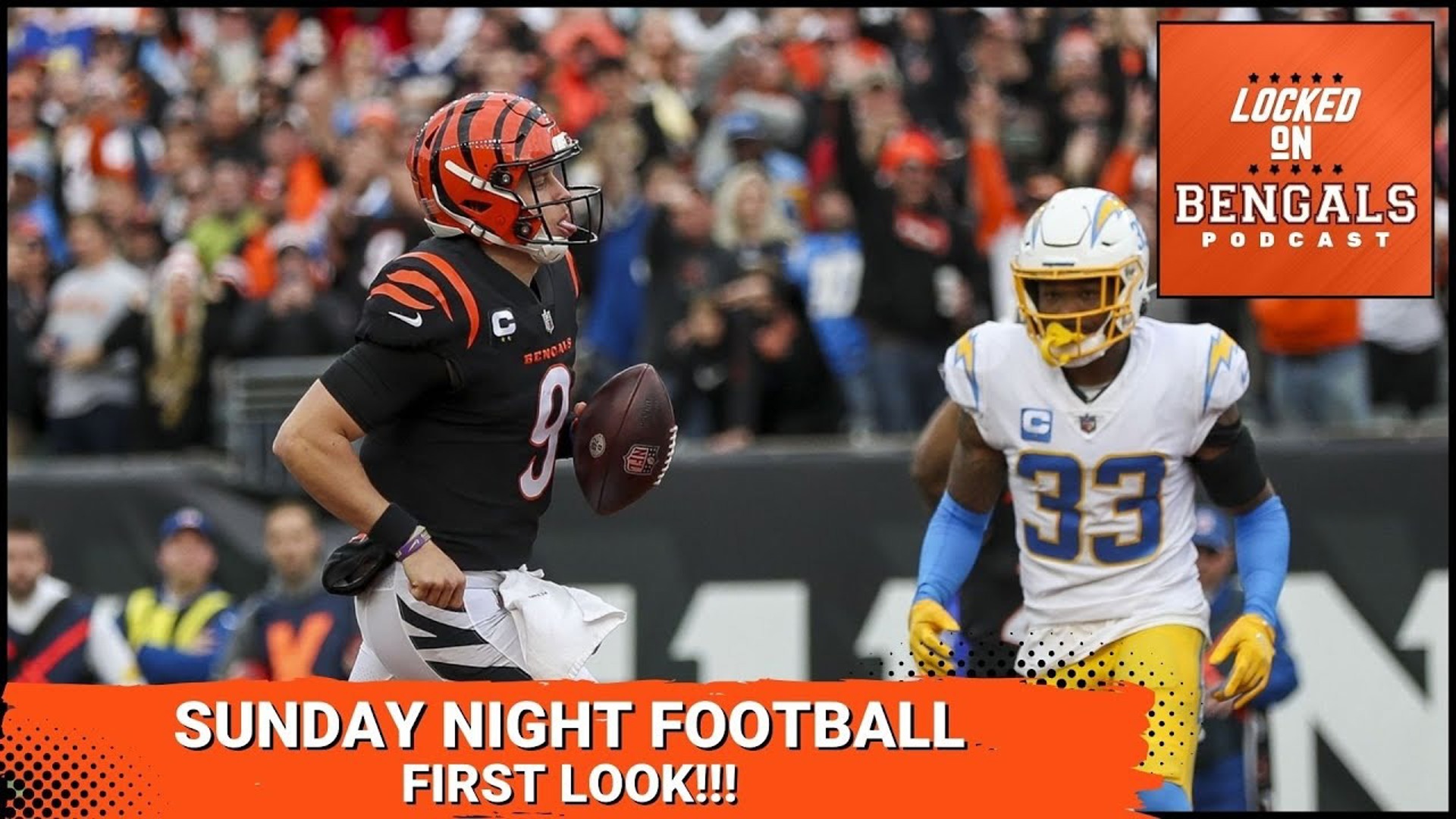 Will the Cincinnati Bengals beat the Los Angeles Chargers on Sunday Night Football?