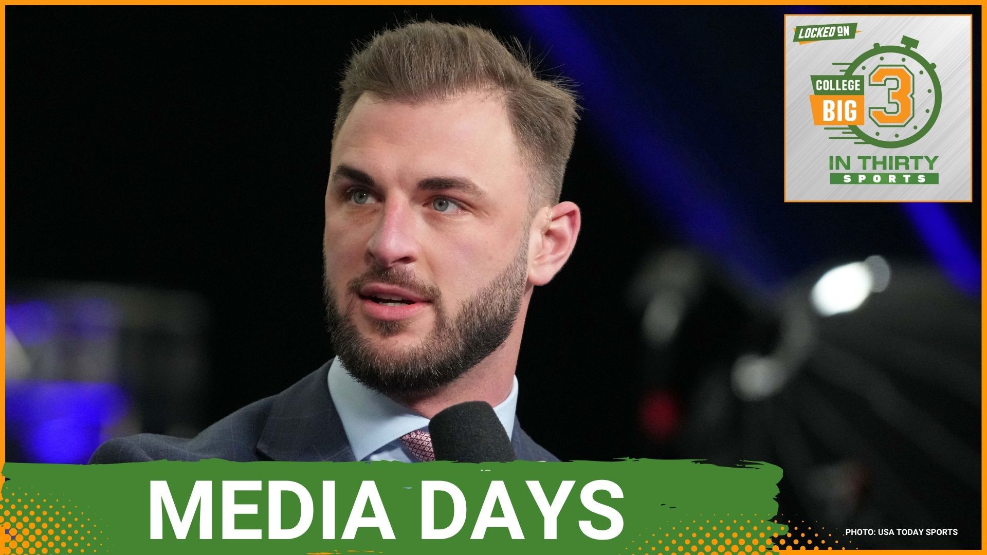 Jake Butt breaks down Oregon at Media Days and Bill Self is hospitalized. Notre Dame gets a quarterback out of the 2027 class.
