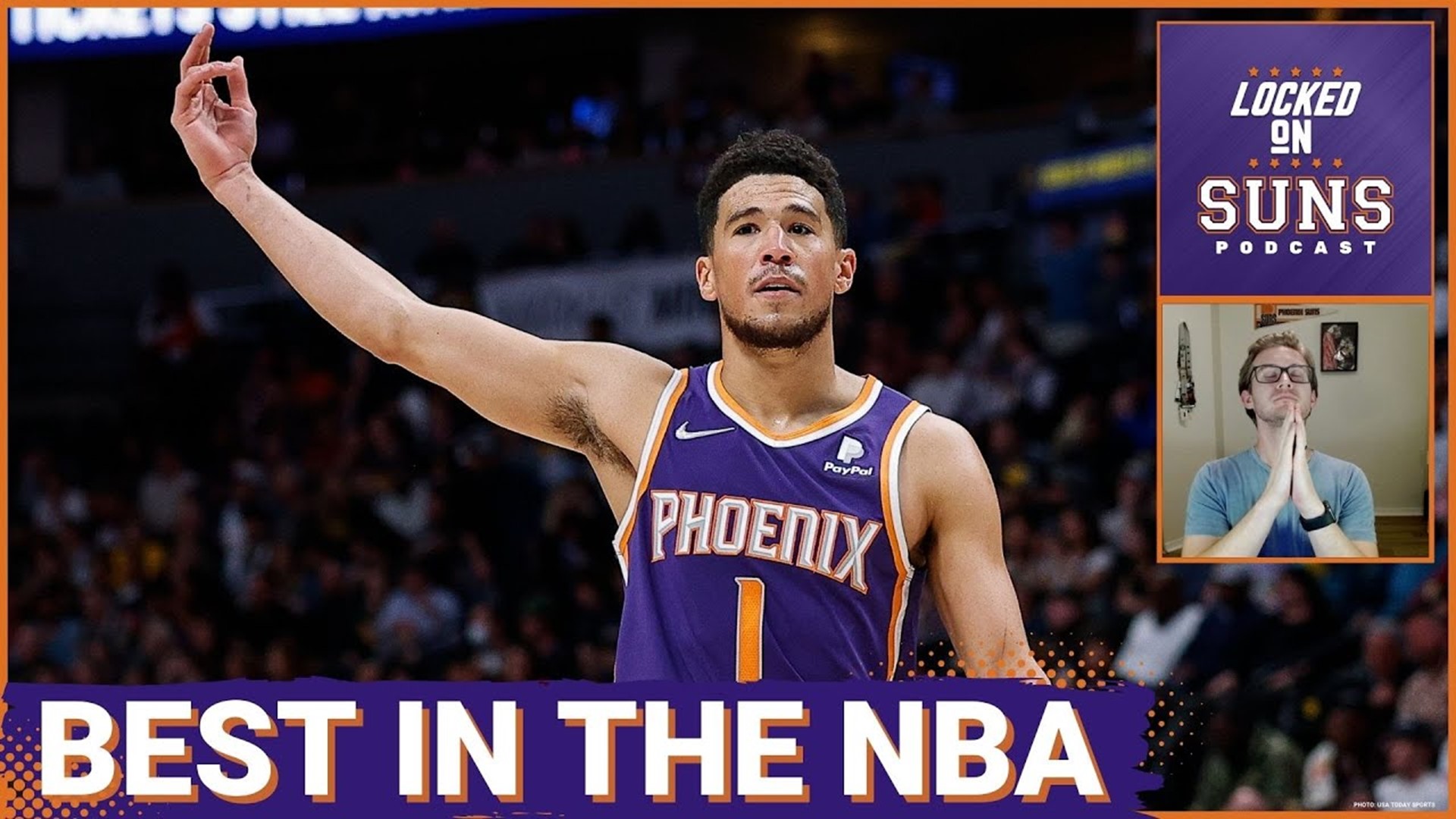Devin Booker is leading the NBA in scoring, steals and nearly every advanced stat while the Phoenix Suns lead 3-1, putting him at the top of the league with his perf