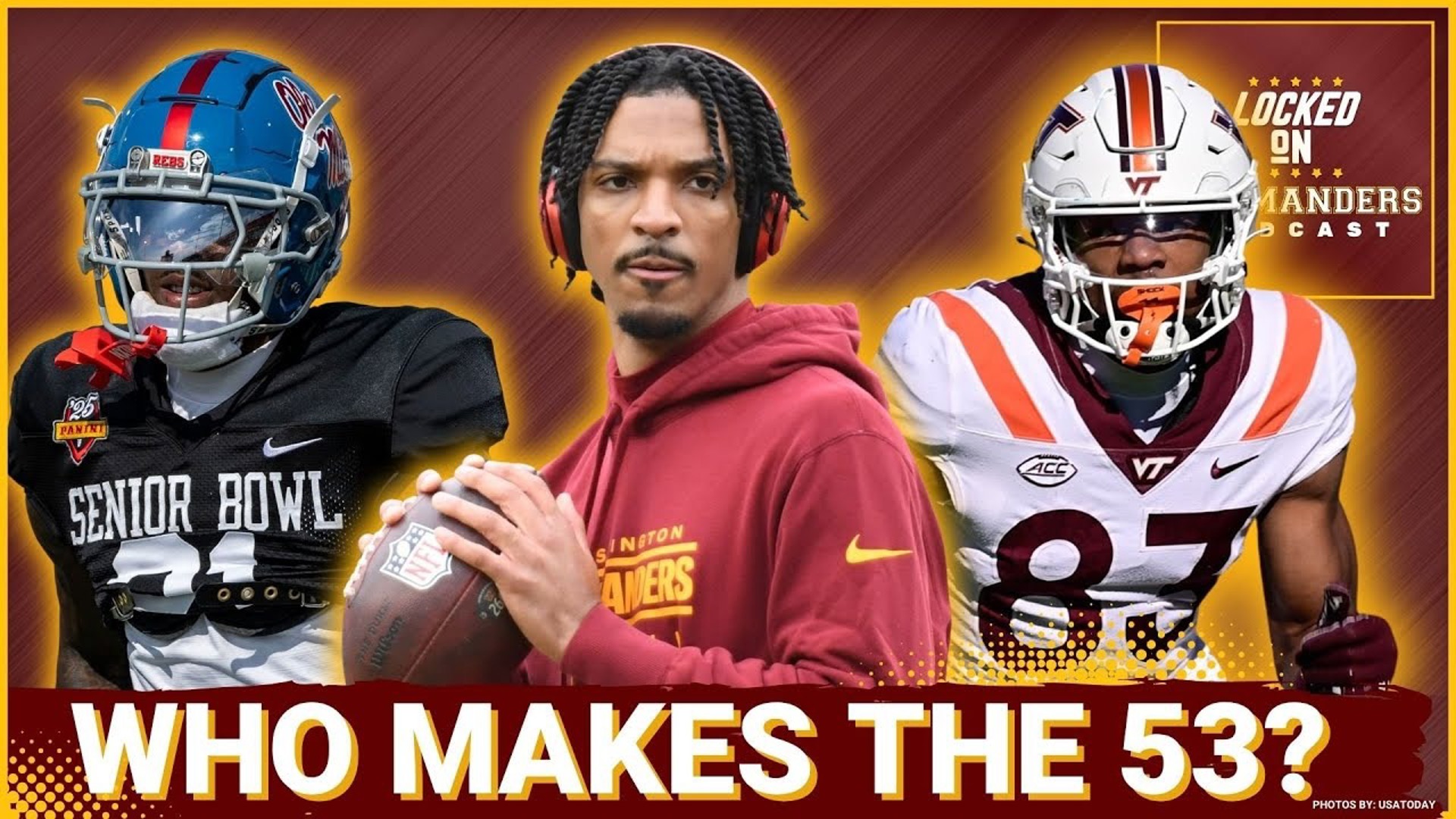Commanders' Post-NFL Draft 53-Man Roster Projection Following Rookie ...